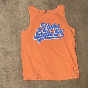 Alpha delta pie tank top